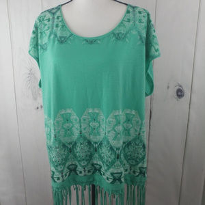 🌴3/$20 New Directions Weekend Aztec Blouse